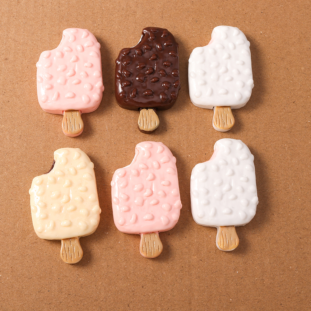 4pcs Simulation Food Ice Cream - Craft Embellishments recensie en prijs