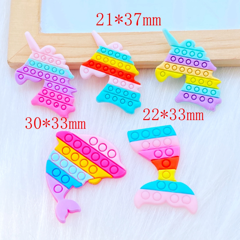 20Pcs New Cute Fishtail Unicor - Embellishment Glue Craft recensie en prijs