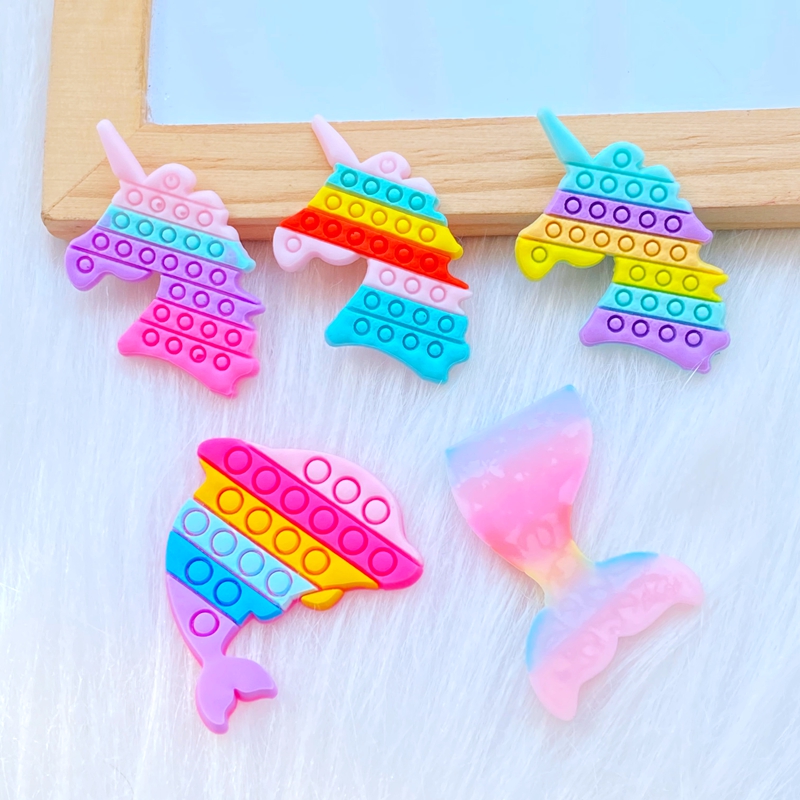 20Pcs New Cute Fishtail Unicor - Embellishment Glue Craft recensie en prijs