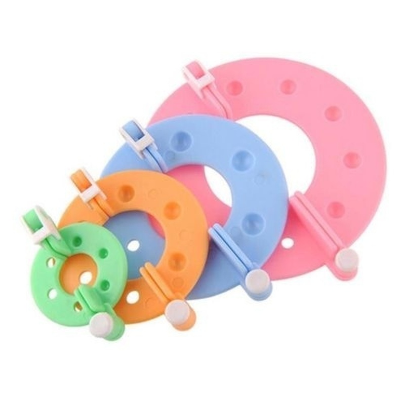8PCS 4 Sizes Fluff Ball Weaver - Pom Pom Maker Tool recensie en prijs