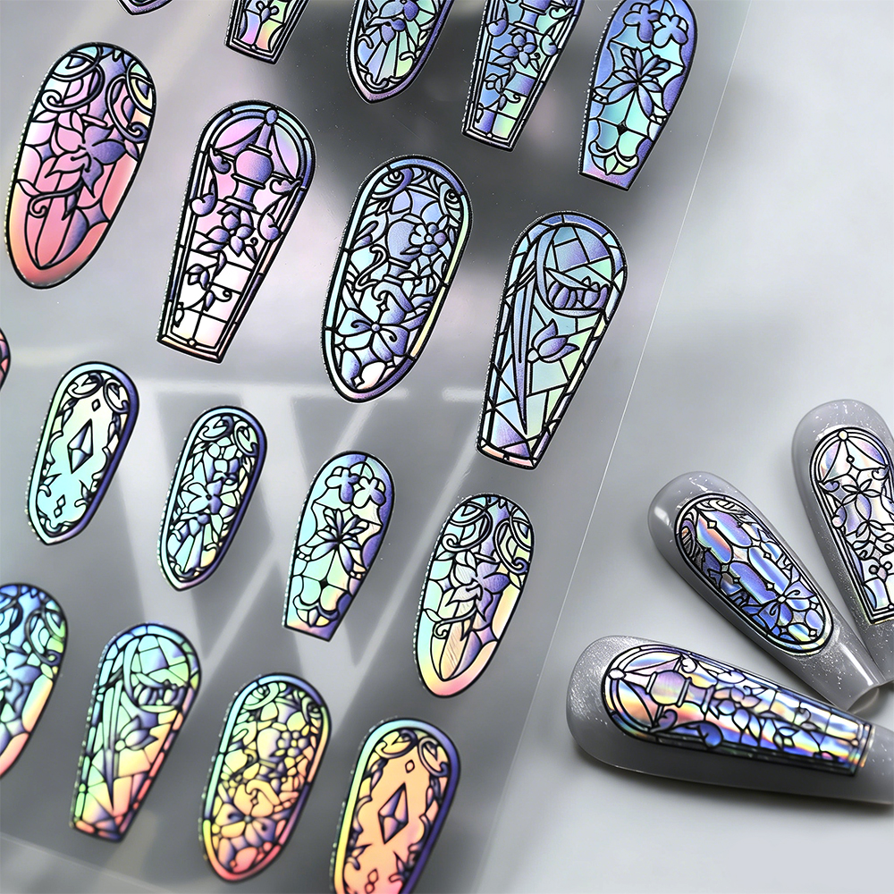 5D Sparkly Retro Glass Fragmen - Glitter Vinyl Roll recensie en prijs