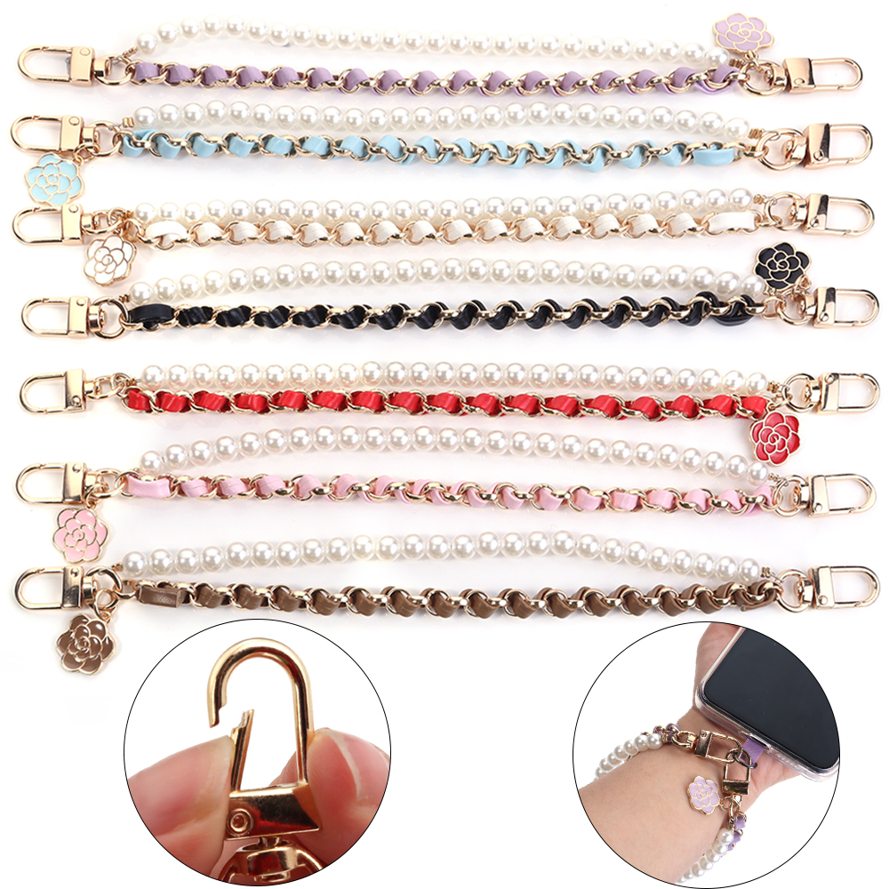 1 Strand/Lot Leather Imitation - Pearl Trim Chain recensie en prijs