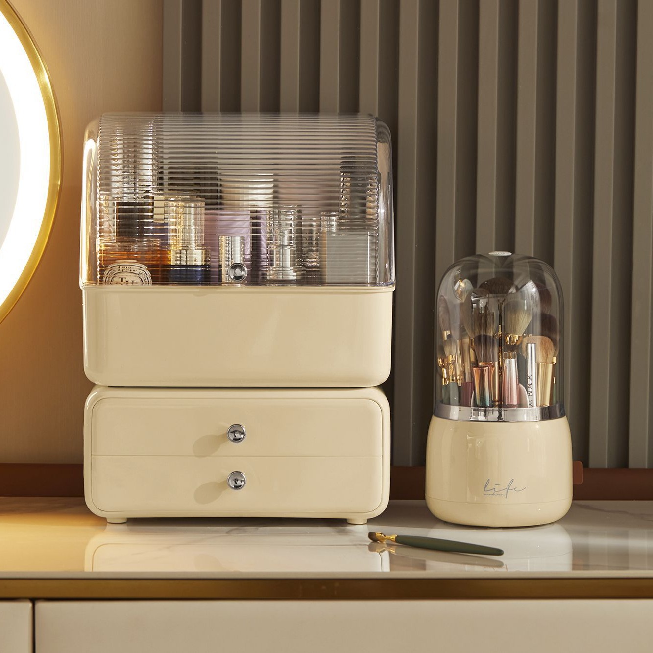 Desktop Cosmetics Storage Box  - Craft Embellishment Storage recensie en prijs