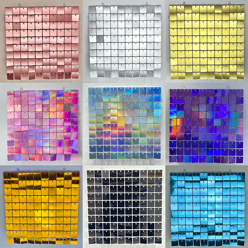 18 Pcs Sequin Panel Background - Sequin Fabric Panel recensie en prijs