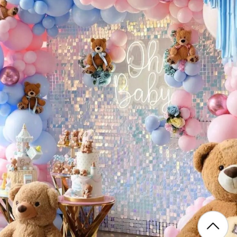 18 Pcs Sequin Panel Background - Sequin Fabric Panel recensie en prijs