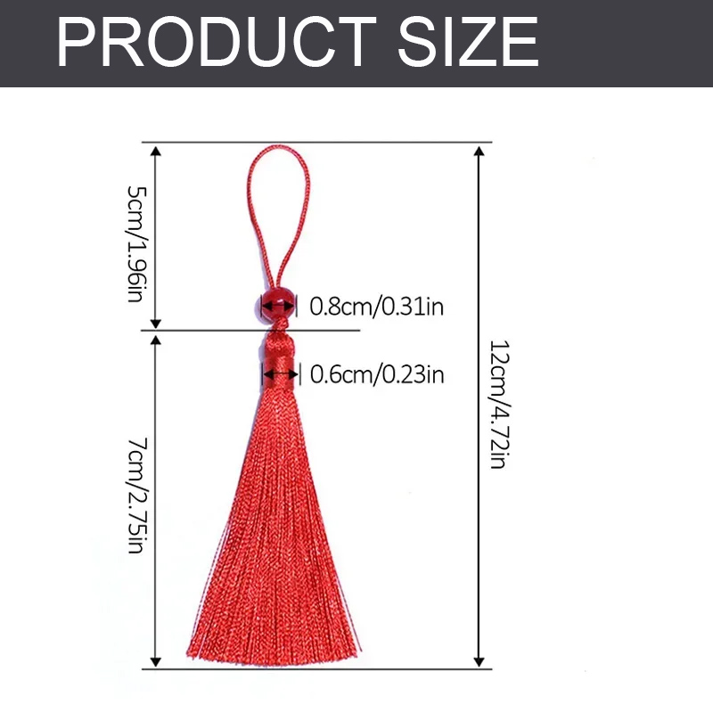 10/5Pcs Polyester Silk Tassel  - Beaded Trim Fringe recensie en prijs