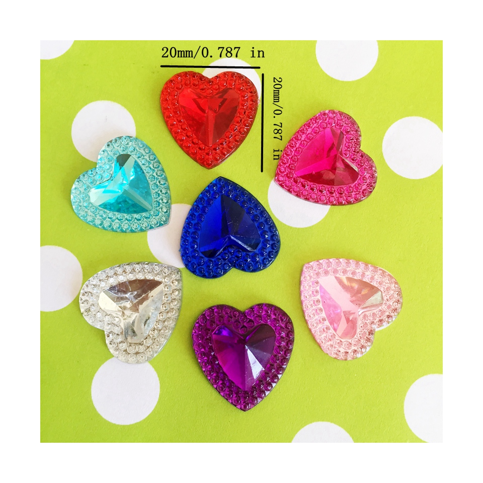 30pcs 20mm Acrylic Rhinestones - Embellishment Glue Craft recensie en prijs