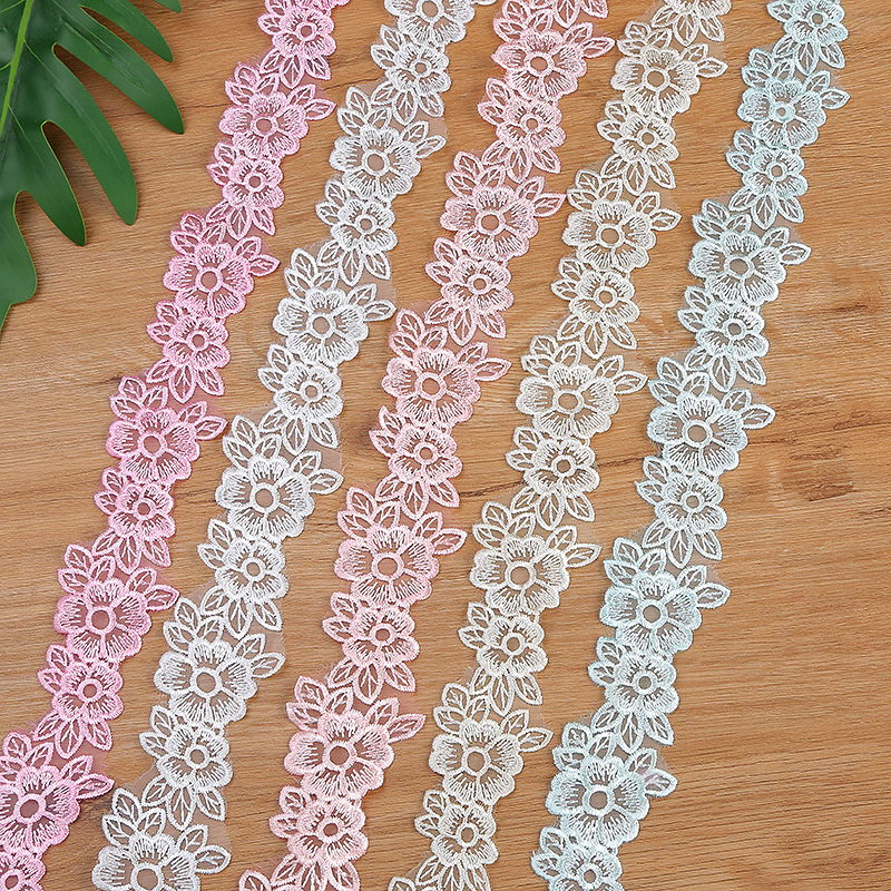 5CM Width Embroidered Organza  - Lace Ribbon Trim recensie en prijs