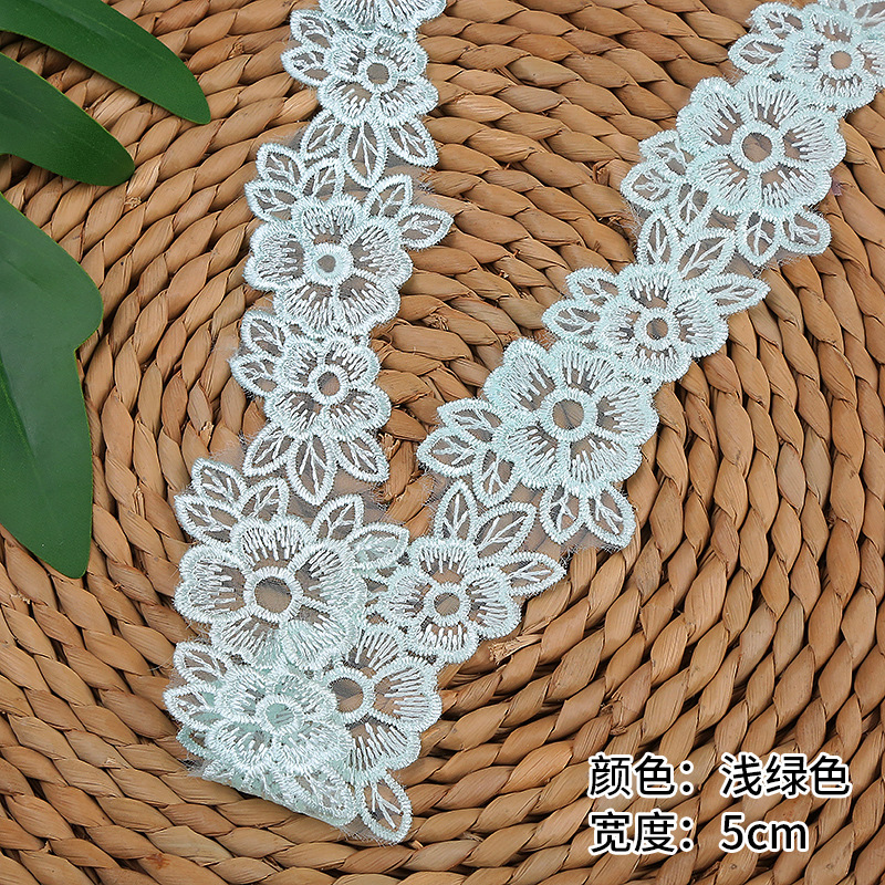 5CM Width Embroidered Organza  - Lace Ribbon Trim recensie en prijs