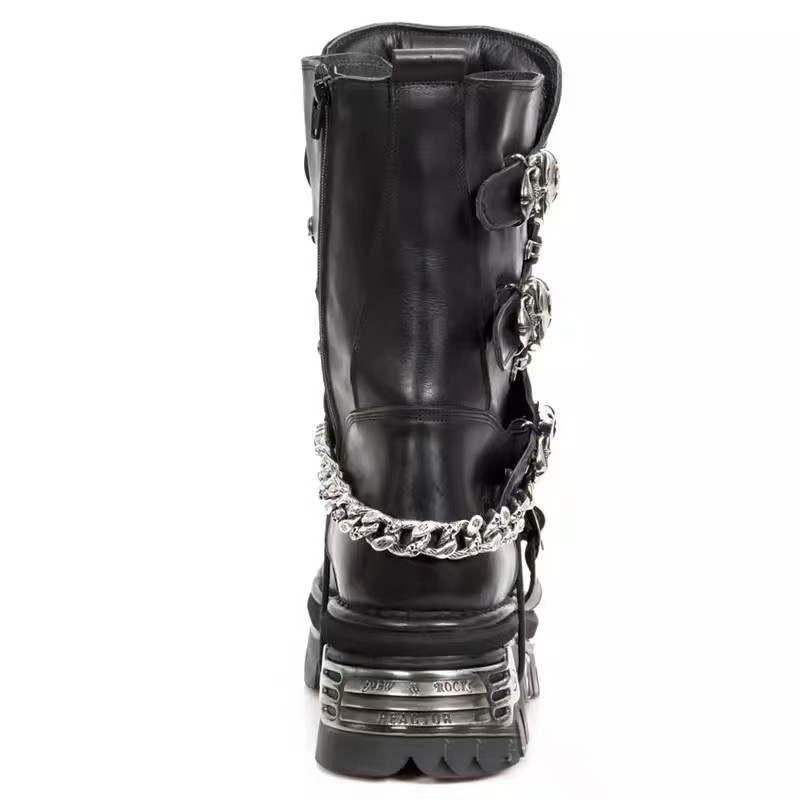 Fashion Men's Genuine Leather  - Guipure Lace Panel recensie en prijs