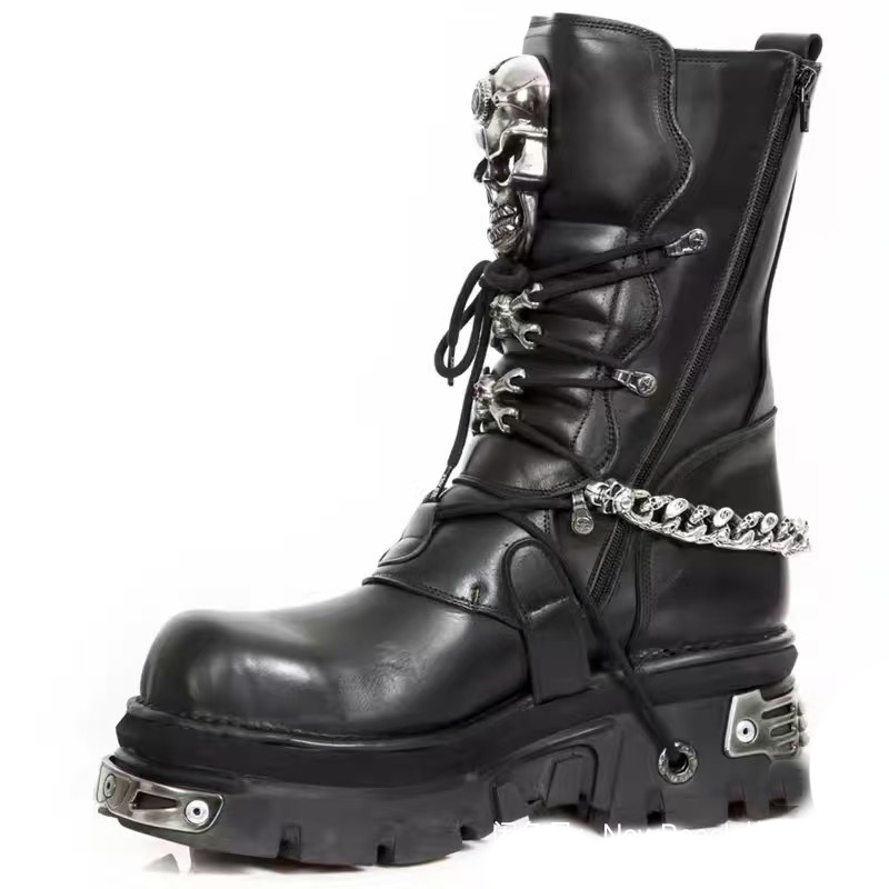 Fashion Men's Genuine Leather  - Guipure Lace Panel recensie en prijs