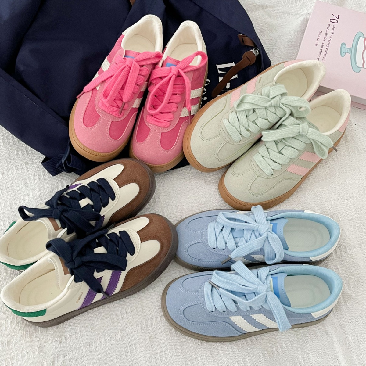 Vintage-style sneakers for wom - Guipure Lace Panel recensie en prijs