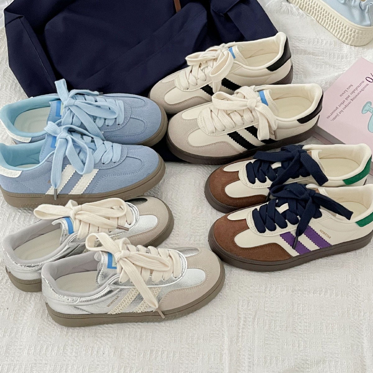 Vintage-style sneakers for wom - Guipure Lace Panel recensie en prijs