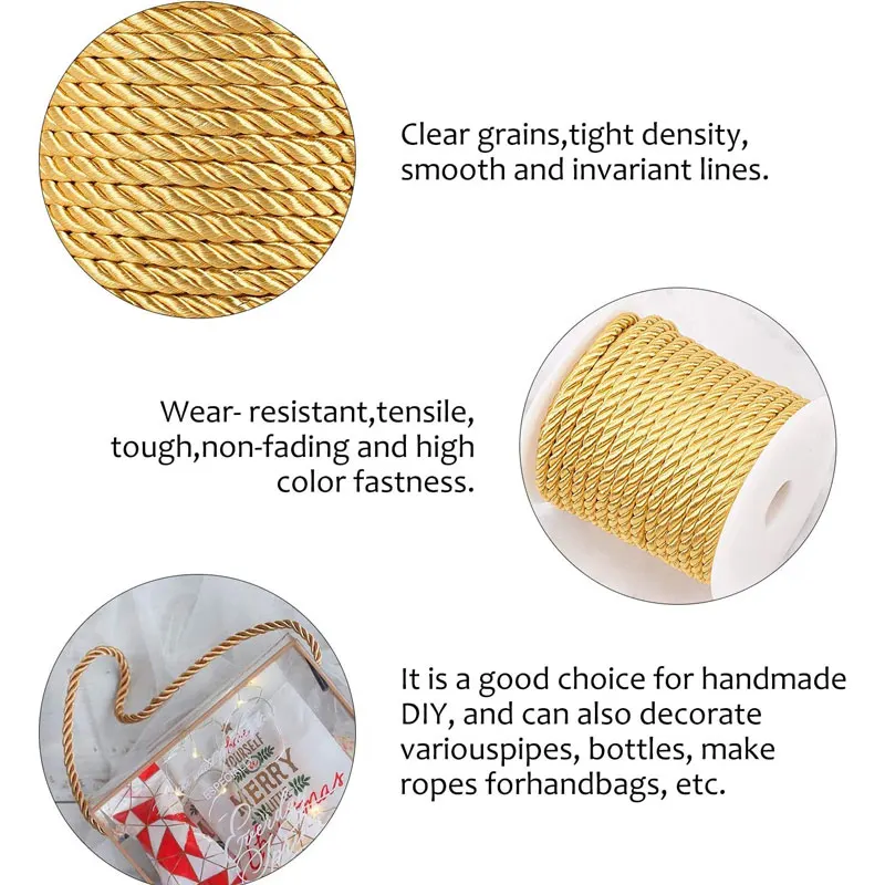 5mm 100yards Twisted Cord Rope - Cord Trim Twisted recensie en prijs