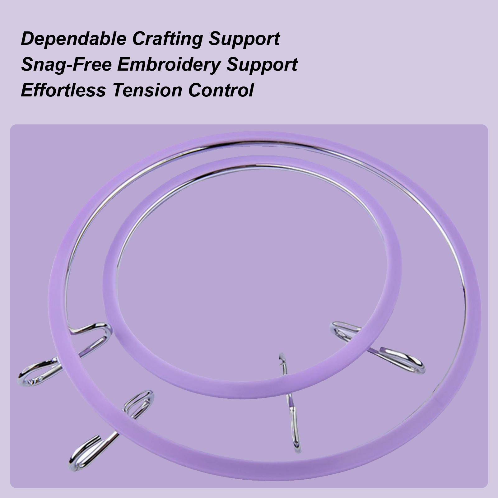 Hoop For Cross Stitching Metal - Embroidery Craft recensie en prijs