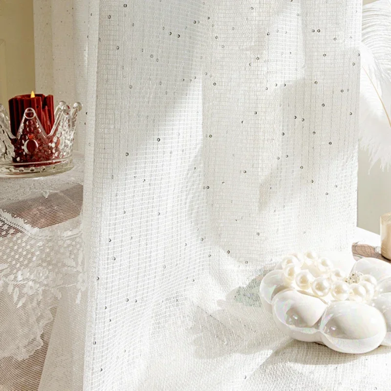 French Sheer Curtains for Livi - Sequin Fabric Panel recensie en prijs
