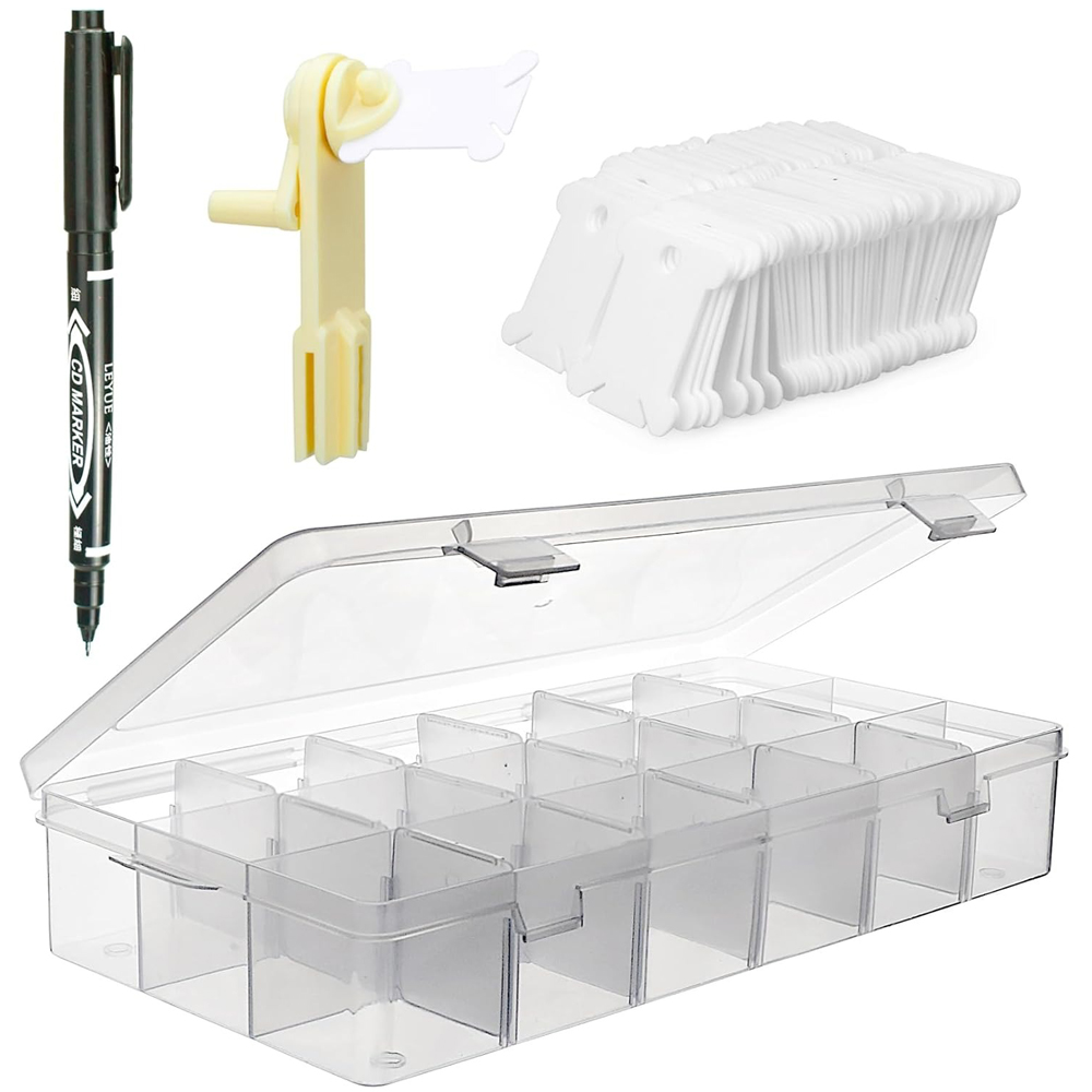 Embroidery Floss Organizer 18  - Craft Embellishment Storage recensie en prijs