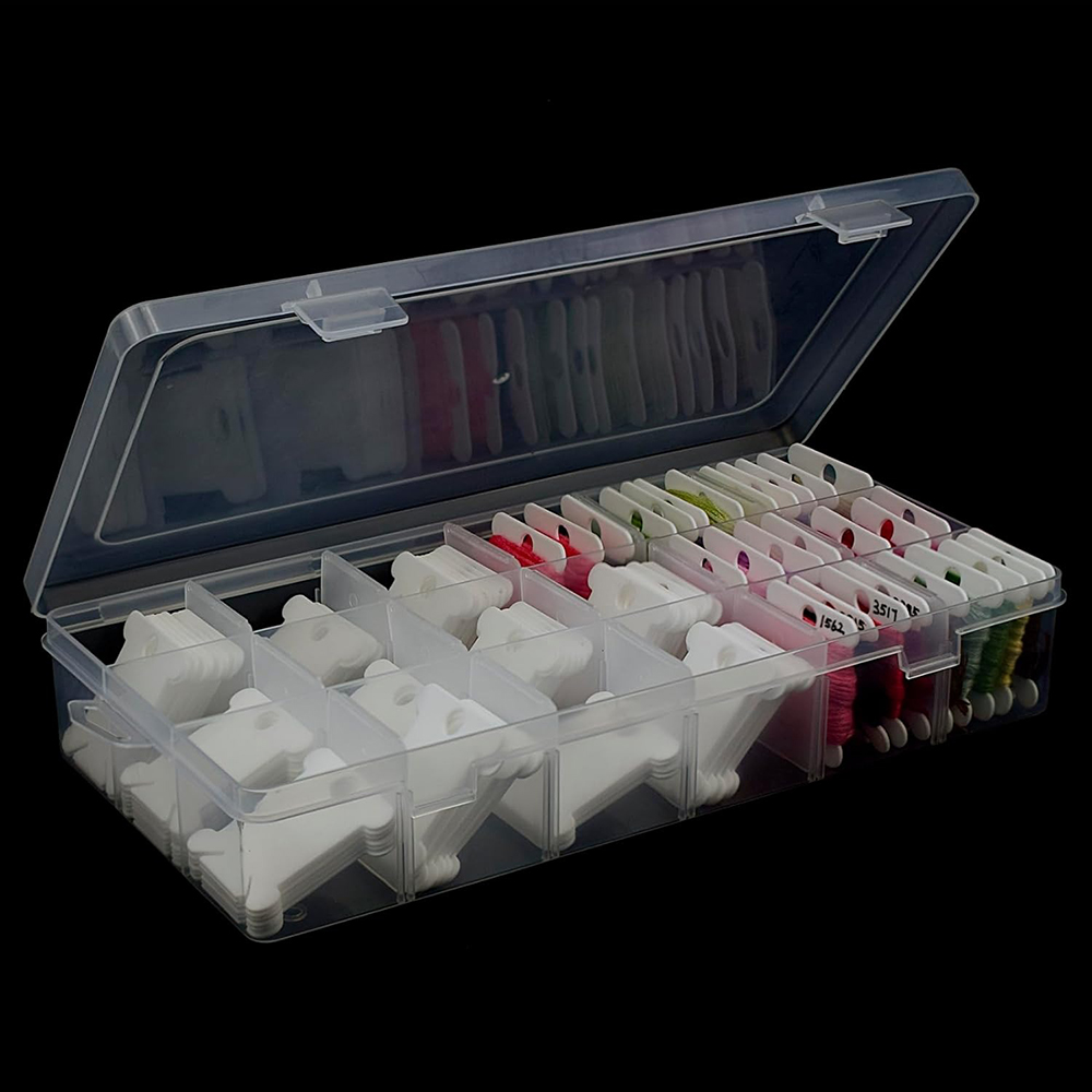Embroidery Floss Organizer 18  - Craft Embellishment Storage recensie en prijs