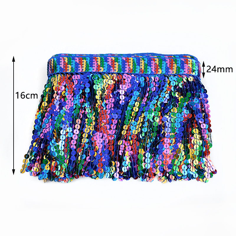 5/10Yards Sequin Fringe Tassel - Fringe Ribbon Sewing recensie en prijs