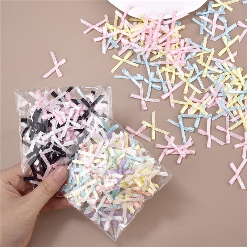100Pcs 3mm Ribbons Mini Satin  - Christmas Craft Embellishment recensie en prijs