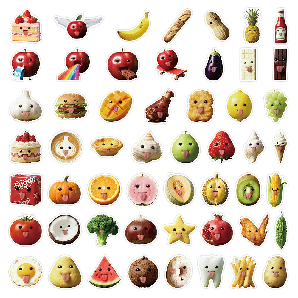 53 Pcs Abstract Art Style Food - Craft Embellishment World recensie en prijs