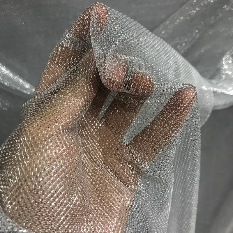 Mesh Elastic Fabric Shiny Ligh - Crystal Mesh Fabric recensie en prijs