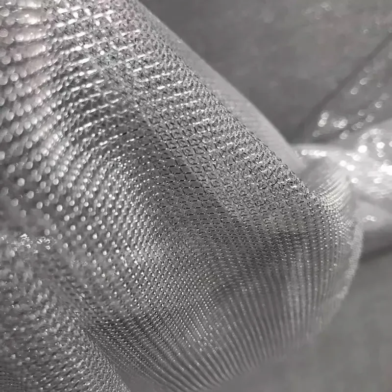 Mesh Elastic Fabric Shiny Ligh - Crystal Mesh Fabric recensie en prijs