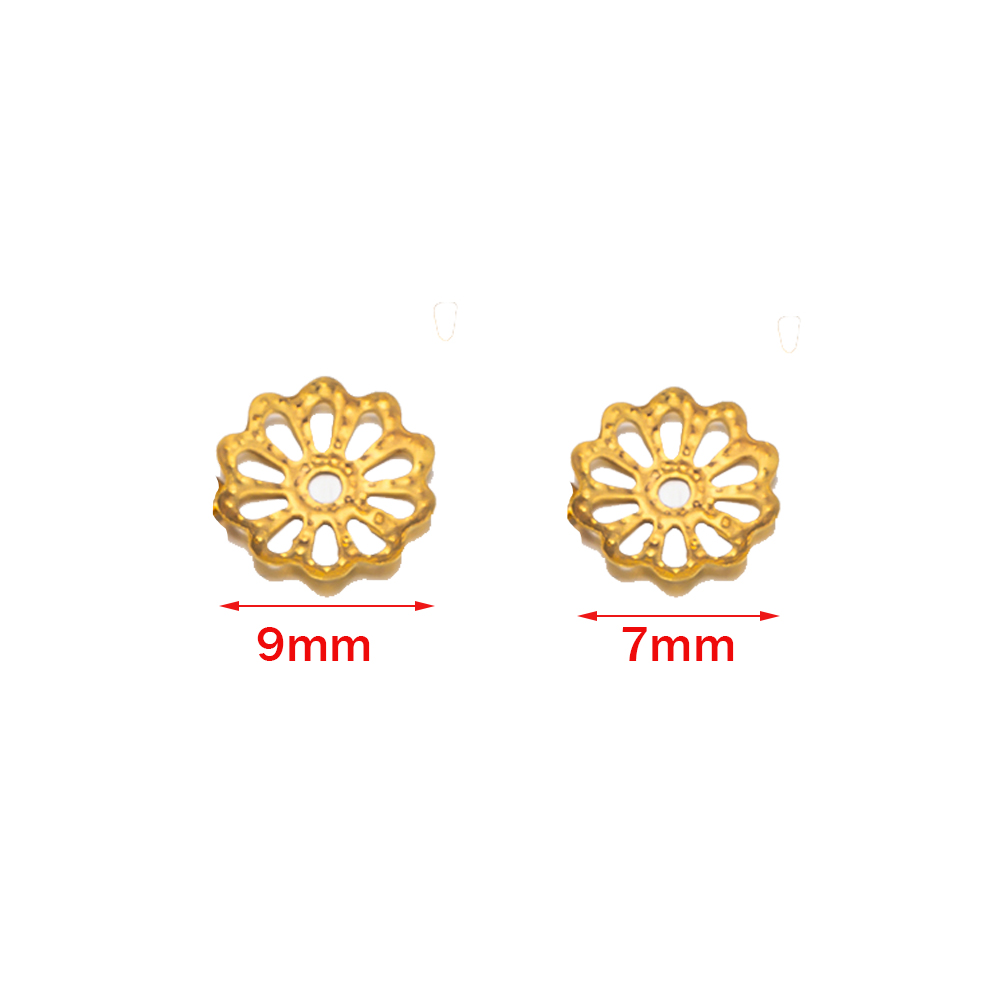 200pcs 7/9mm Filigree Flower H - Embellishment Crafts recensie en prijs