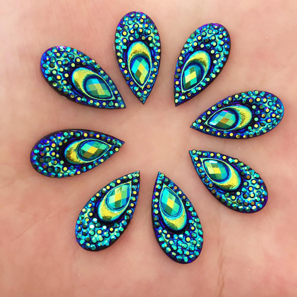 40PCS Resin 10*20mm Teardrop P - Embellishment Glue Craft recensie en prijs