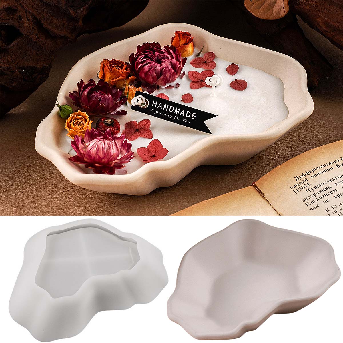Irregular Candle Bowl Silicone - Craft Embellishment Storage recensie en prijs