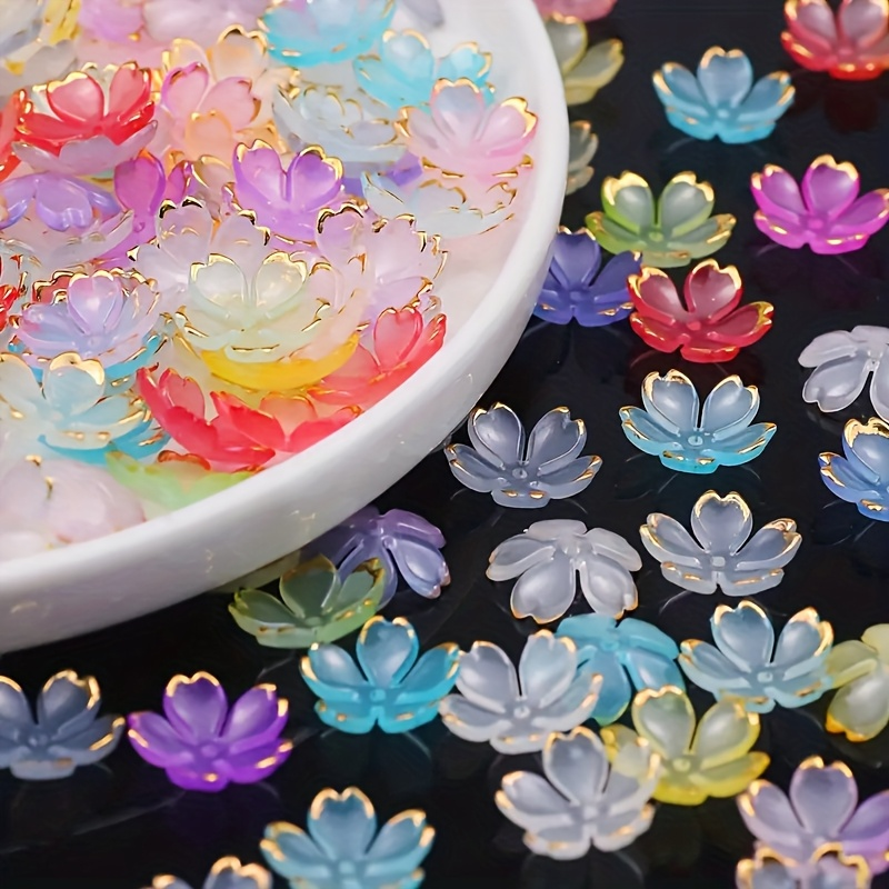 200/100pcs 15mm Colorful Acryl - Embroidery Embellishments recensie en prijs