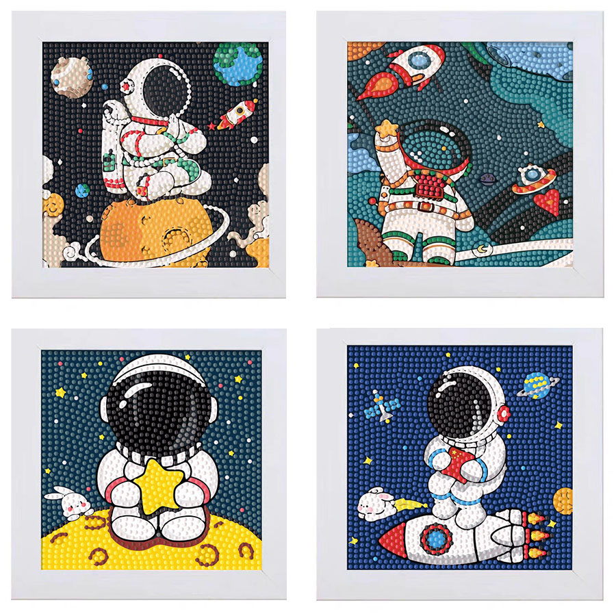 Keeppley astronaut crystal dia - Embroidery Embellishments recensie en prijs