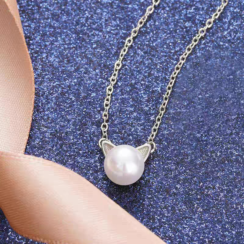 Fashion 925 Sterling Silver Je - Pearl Trim Chain recensie en prijs