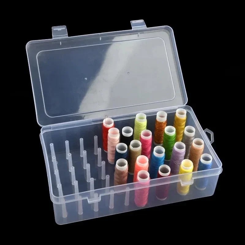 New Sewing Thread  Box 42 Piec - Craft Embellishment Storage recensie en prijs
