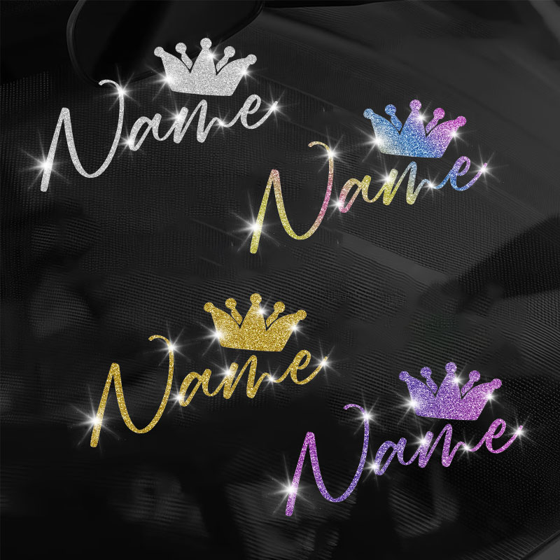 1PC Custom Glitter Crown and N - Glitter Vinyl Roll recensie en prijs