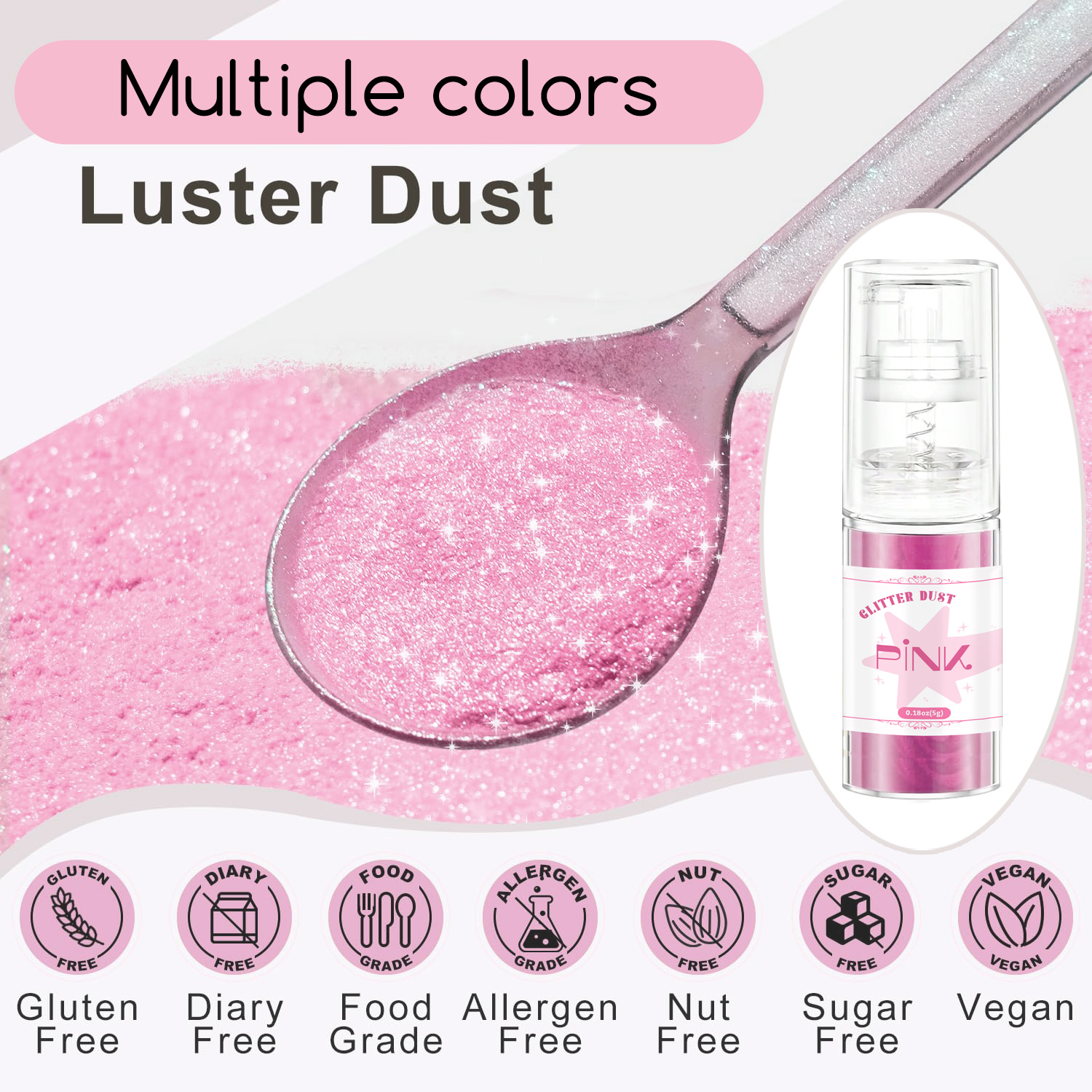 Multicolored Glitter Spray-Shi - Embellishment Crafts recensie en prijs