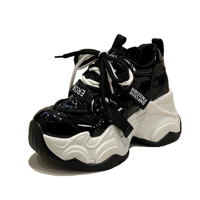 High Platform Sneakers Women 2 - Guipure Lace Panel recensie en prijs