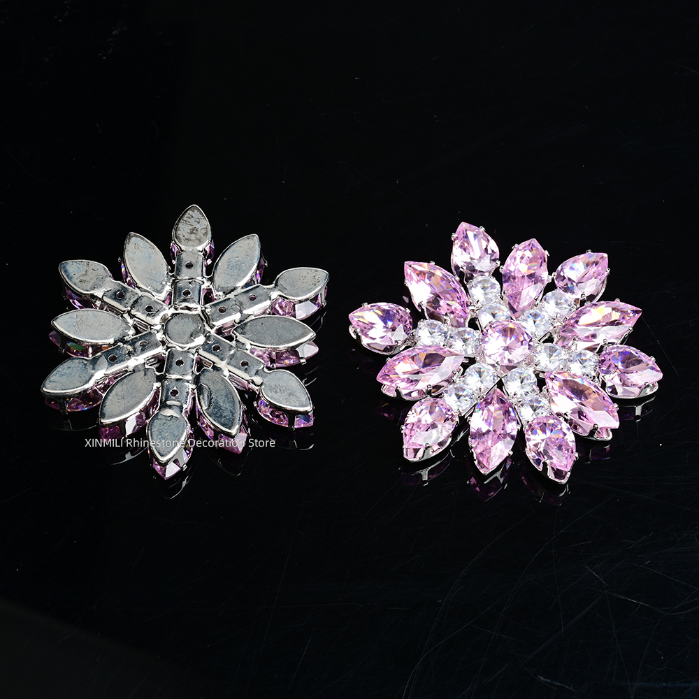 2Pcs Luxury Zircon Crystal Fla - Embellishment Glue Craft recensie en prijs