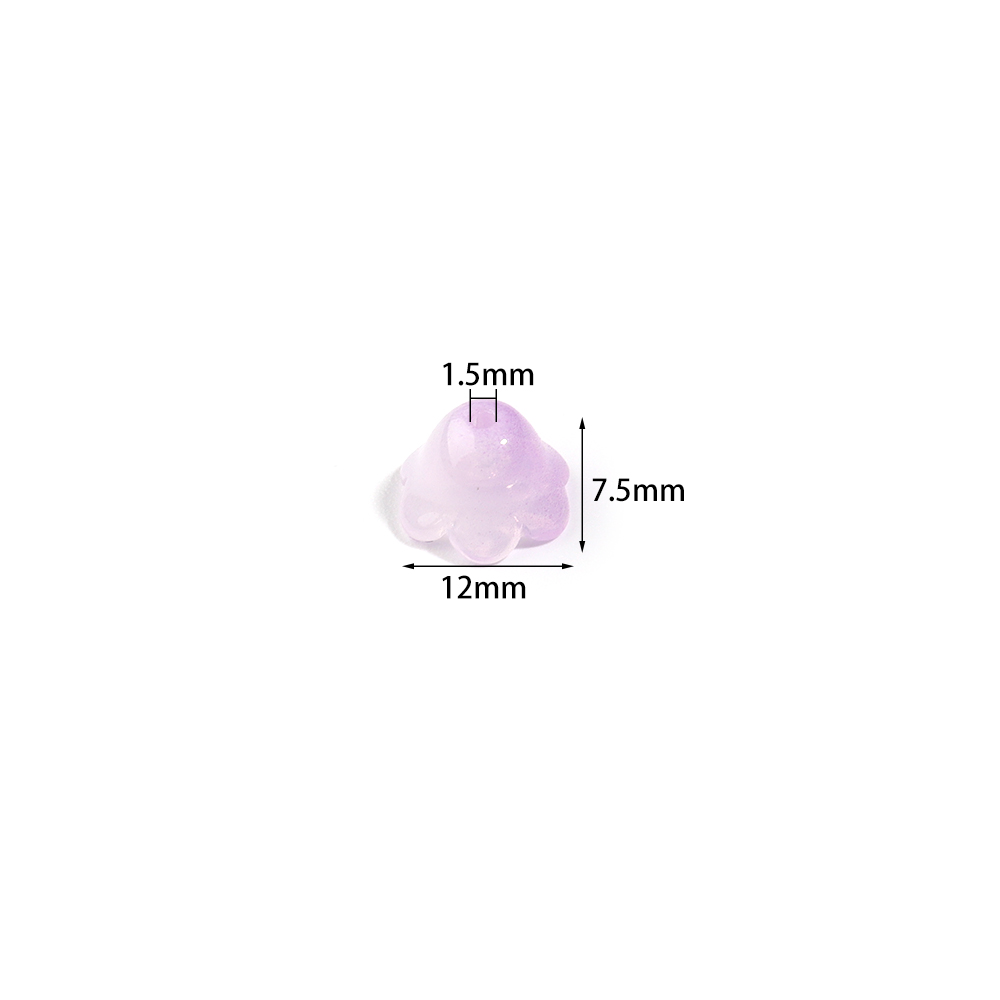 50pcs 12x7.5mm Colorful Lily o - Embellishment Crafts recensie en prijs