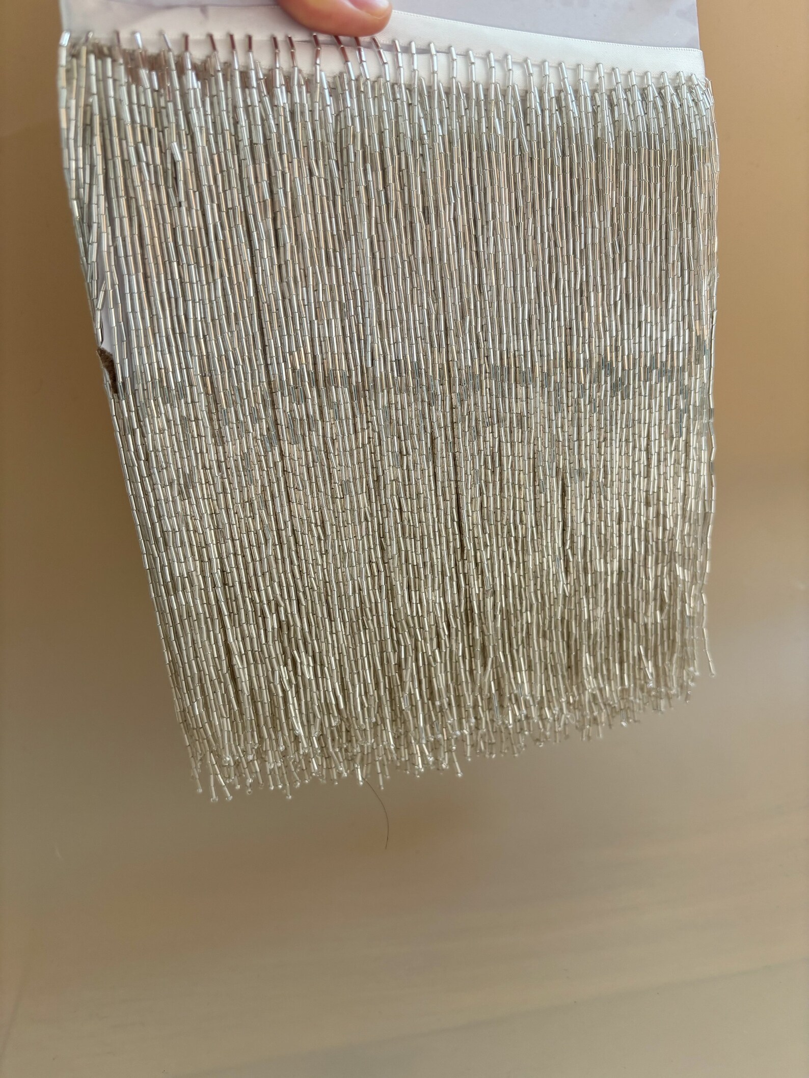 Silver Bead Fringe Trim For Ha - Beaded Trim Fringe recensie en prijs