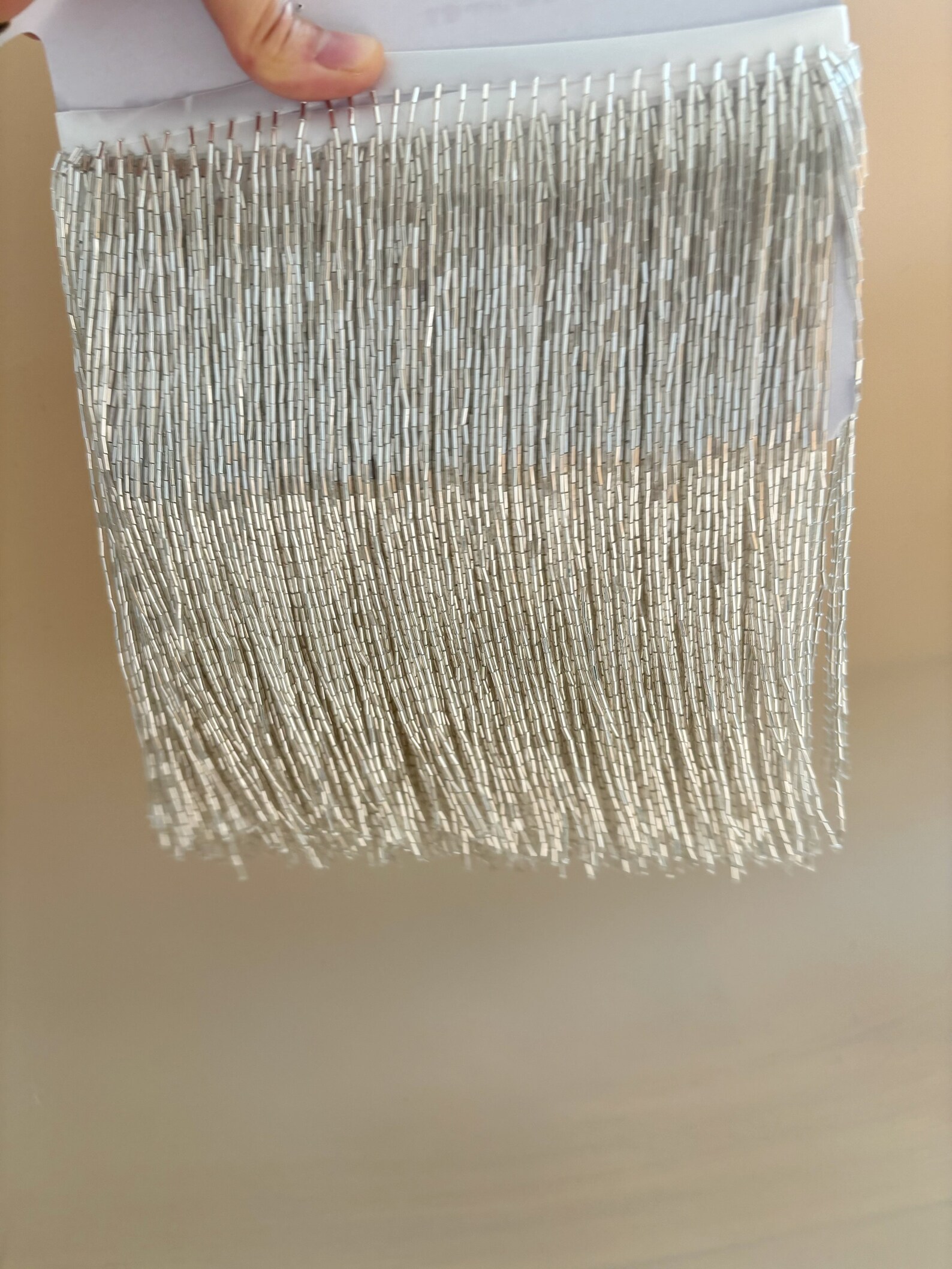 Silver Bead Fringe Trim For Ha - Beaded Trim Fringe recensie en prijs