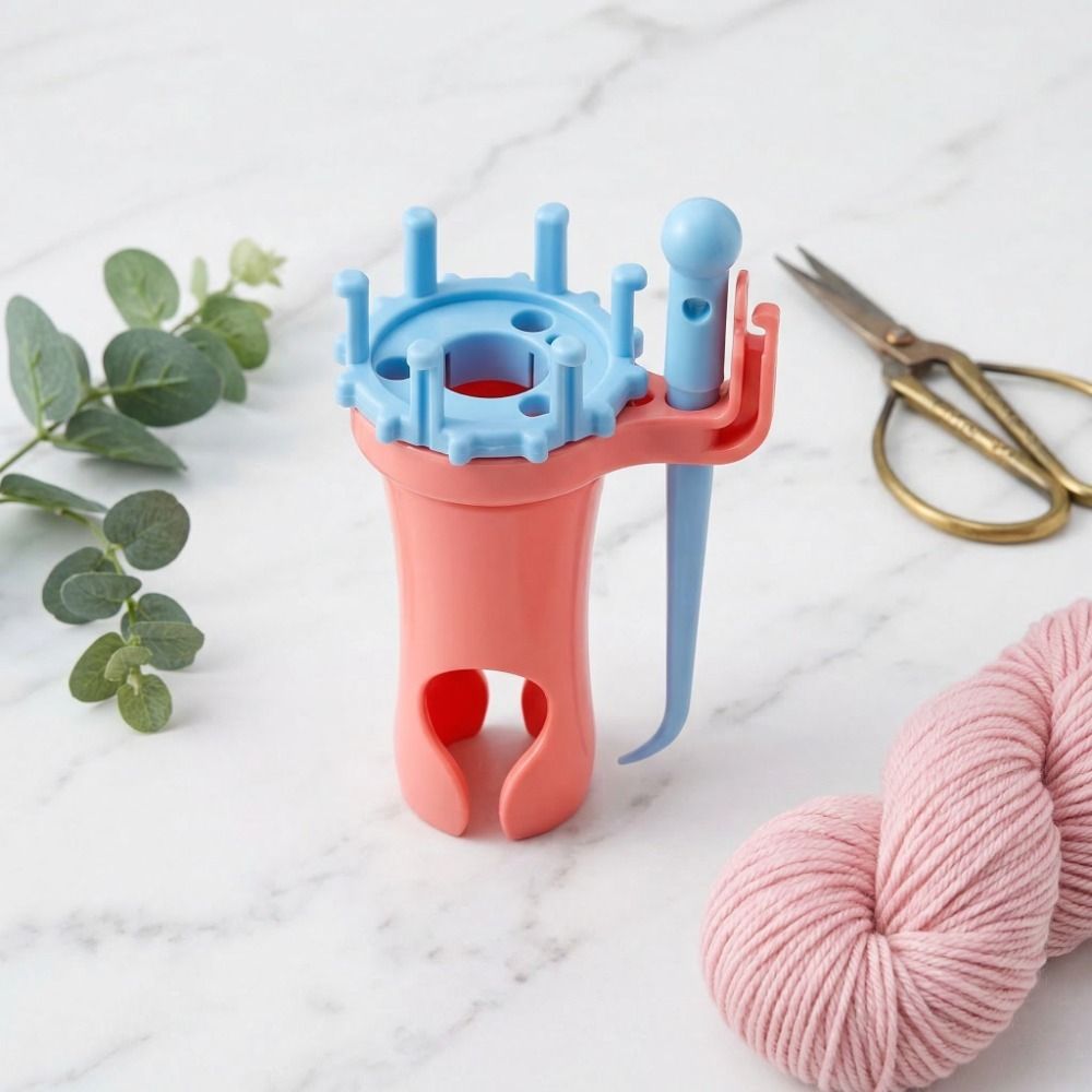 Plastic Spool Knitter Round Sh - Pom Pom Maker Tool recensie en prijs