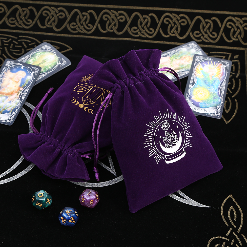 5Pcs Tarot Storage Velvet Bag  - Craft Embellishment Storage recensie en prijs