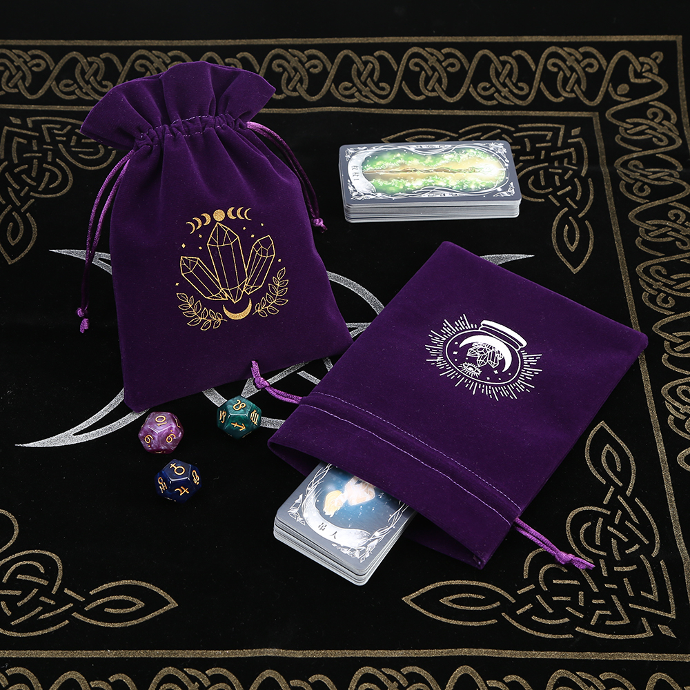 5Pcs Tarot Storage Velvet Bag  - Craft Embellishment Storage recensie en prijs