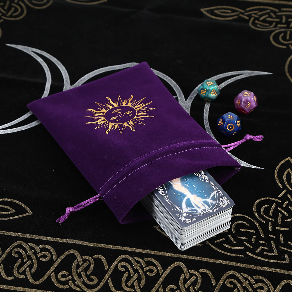 5Pcs Tarot Storage Velvet Bag  - Craft Embellishment Storage recensie en prijs