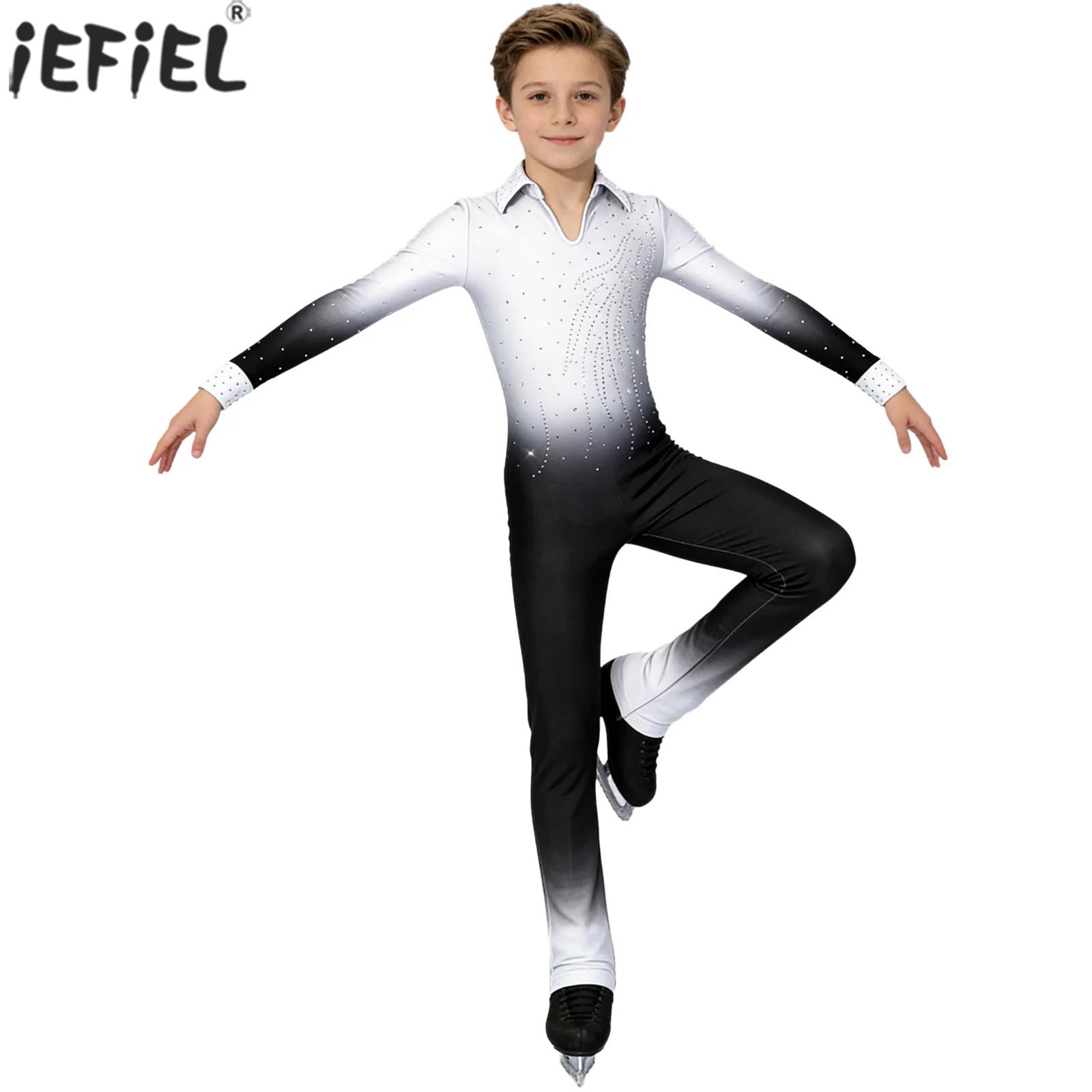 Kids Boys Figure Skating Dance - Rhinestone Banding Trim recensie en prijs