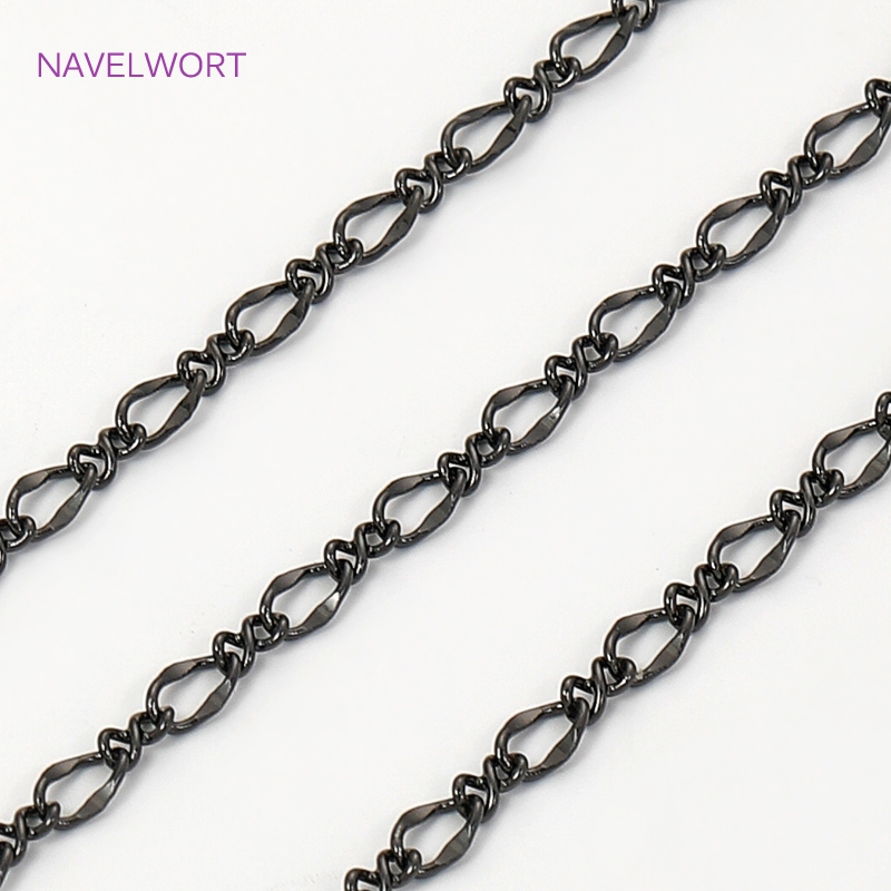 Black Color Oval Thin Chains F - Embroidery Craft recensie en prijs