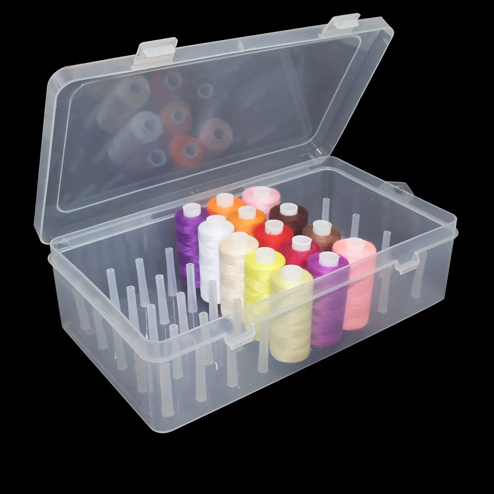 Clear Plastic Sewing Thread St - Craft Embellishment Storage recensie en prijs