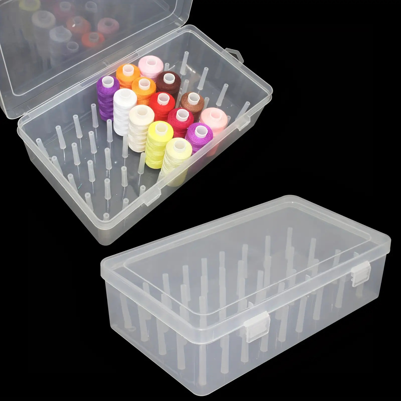 Clear Plastic Sewing Thread St - Craft Embellishment Storage recensie en prijs