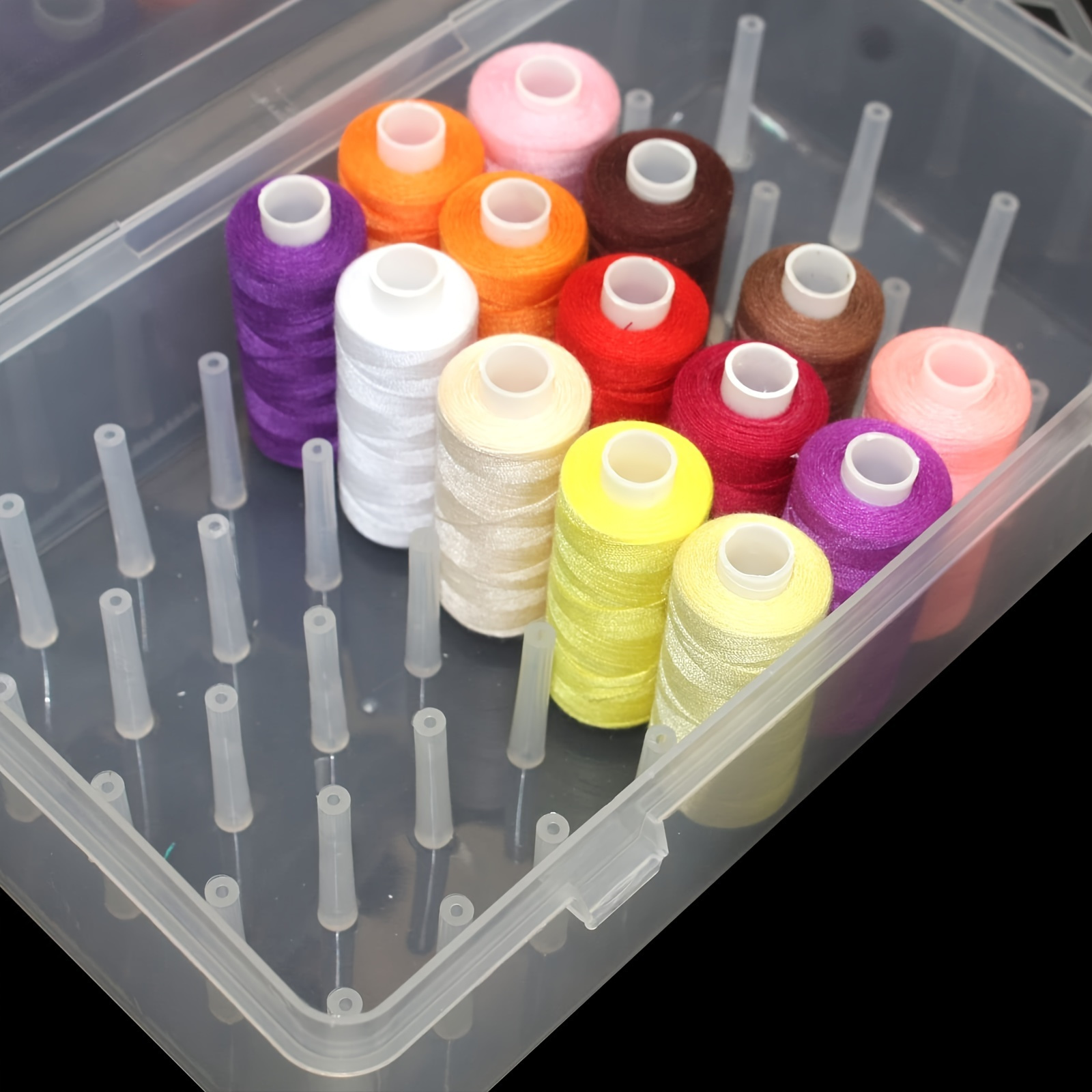 Clear Plastic Sewing Thread St - Craft Embellishment Storage recensie en prijs